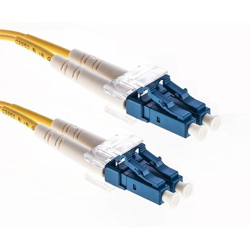 Cleerline 3DOS2LCLC10M-UPC XD Series Bend Performance Duplex Patch Cable, LC/UPC-LC/UPC, OS2, 3.0 mm Riser, Yellow, (10M) 33\'