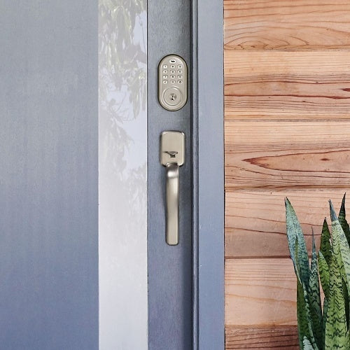 Yale YRD216-ZW2-619 Assure Lock Smart Keypad Deadbolt with Z-Wave Plus, Satin Nickel