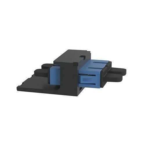 Panduit CMDBUSCZBL SC Duplex Adapter Modular Module Assembly, Black