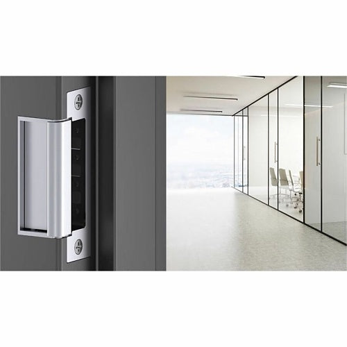 HES 1600-629-DLMS 1600 Series Electric Strike Body Only, Dual Lock Monitors and Strike Monitor, Bright Stainless Steel