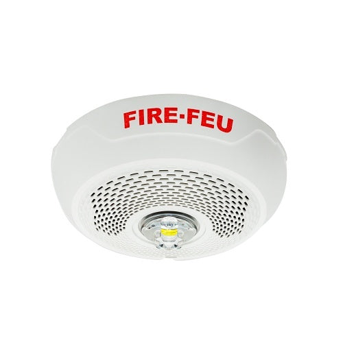 System Sensor SPSCWLED-B LED Speaker Strobe, Ceiling, White