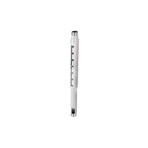 Chief CMS0305W Adjustable Extension Column, 1" Increments, White, 3-5'