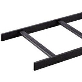 Ortronics TRT10-12B 9\' Telco-Style Tubular Runway, 12\\"W 108\\"L, Black
