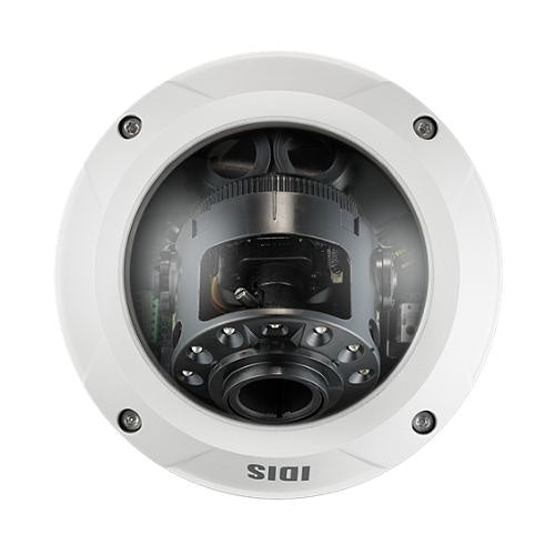 IDIS DC-D4831HRX 8MP Vandal-Resistant IR Dome Camera, 2.7-13.5mm Varifocal Lens, IR 40m, IK10, IP67