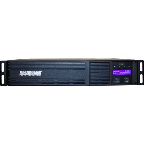 Minuteman EXR750RT2U EXR Series Line Interactive UPS, 750VA/675W, 2U RMS Image of R1-EXR750RT2