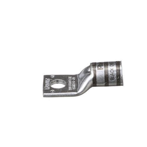 Panduit LCB2/0-38-X Tin-Plated Copper Compression Lug, 1-Hole, Standard Barrel