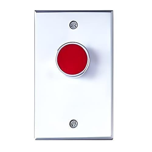 Camden CM-8010G/3 VANDAL Extended Resolution Button, 3, Green