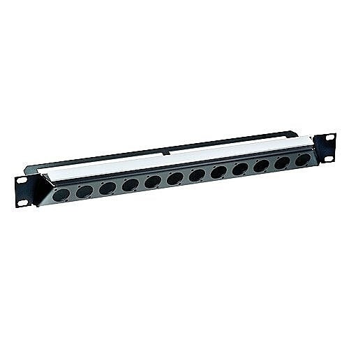 NEUTRIK NZP1RU-12 Angled 19\\" Rack Panel for D-Shape Connectors