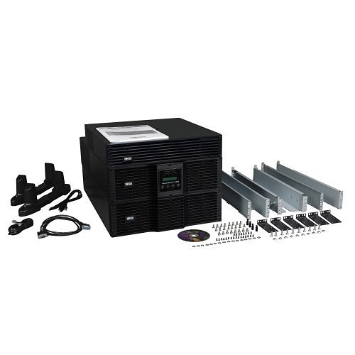 Tripp Lite SU8000RT3U1TF Rack Tower UPS, Smart Online 8000VA 7200W, 120/208V USB DB9 Manual Bypass Hot Swap, 8U