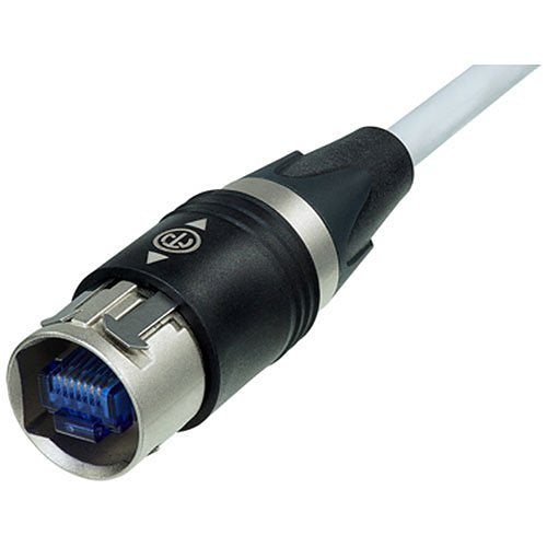 NEUTRIK NKE6S-5-WOC EtherCON CAT6 Patch Cable with Cable Plug Carrier on One End