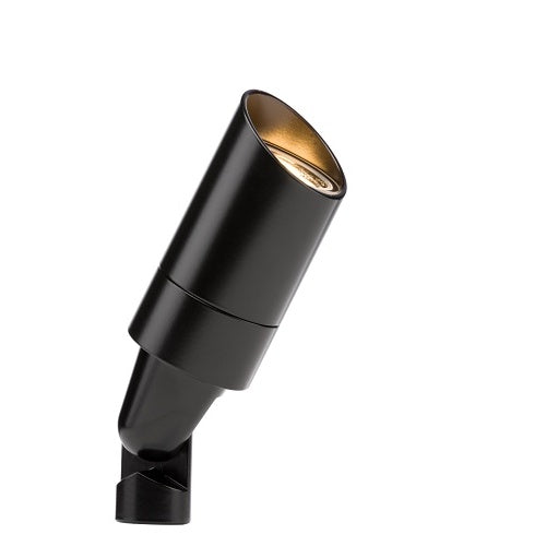 FX Luminaire MU-NL-FB Up Light Vantage Collection Series MU Accent Light, No Lamp, Flat Black
