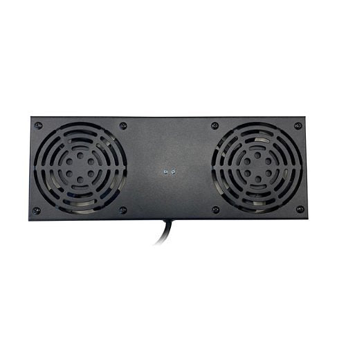 VMP ERVWC2FANKIT 110VAC 0.38A/40W 2-Fan Kit for Vertical Wall Cabinets Compatible with ERVWC Series, Black Finish