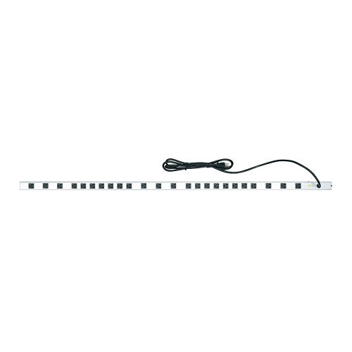 Middle Atlantic PWR-24-V PWR Series Vertical Power Distribution, 15A, 24-Outlet, Silver