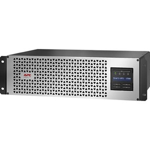 APC SMTL1500RM3UC Line Interactive Smart-UPS with SmartConnect Port and SmartSlot, 1500VA/1350W, 5-15R NEMA Outlets, 3U RMS