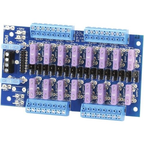 Altronix PDS16 Dual Input Power Distribution Module, 16 Fused Outputs Image of AX-PDS16