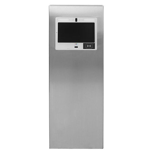 Pedestal Pro MX-SS-12S 53\\" Pedestal Tower for ButterflyMX 12\\" Touch Panel Unit, Stainless Steel