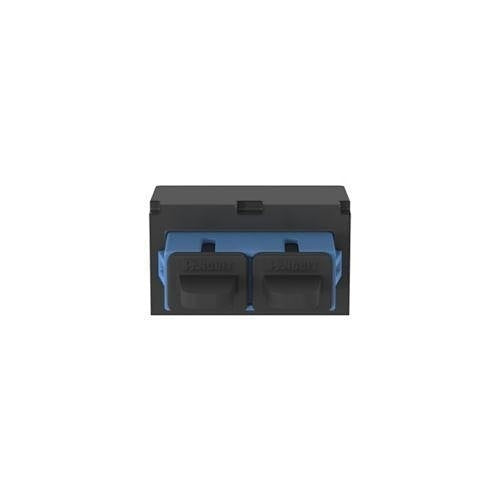 Panduit CMDBUSCZBL SC Duplex Adapter Modular Module Assembly, Black