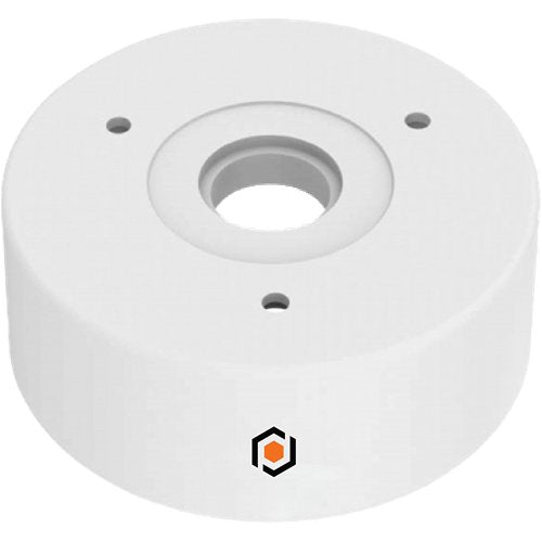 G.S.D D2BASE1 Junction Box for Dome Cameras, Weather Resistant, White