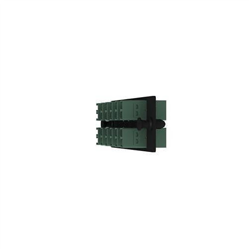 Panduit FAP12WCGRGRDLCZ 12 Position Keyed Standard Duplex LC Connector