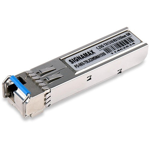Signamax FO-065-79LX2WDMB1550 1000LX WDM SFP Module, TX 1550NM, RX 1310