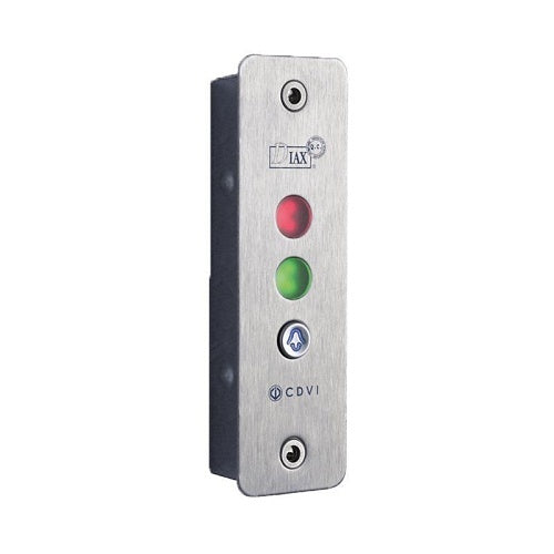 CDVI SIE Traffic Light with Bell, Recessed Mount, Stainless Steel