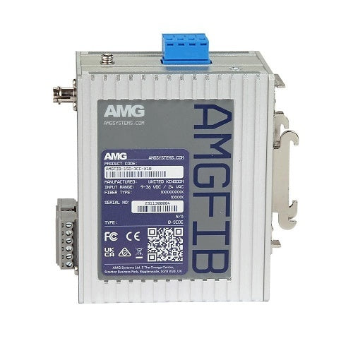 AMG Systems AMGFIB-1SD-3CC-M1B Serial Data and Contact Closure Converter, Multimode 2 km, 1-Fiber, B-Side