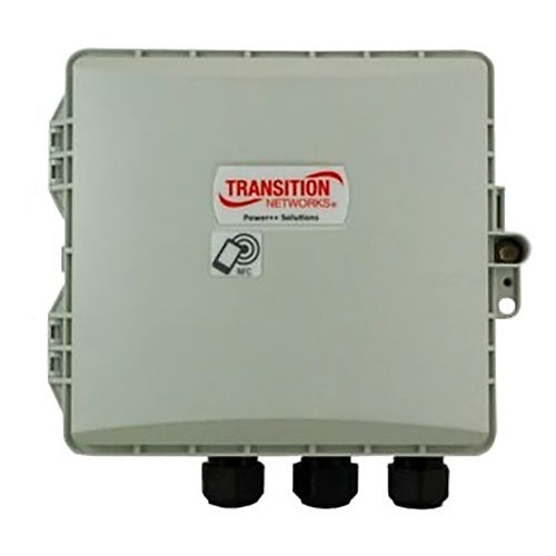 Transition Networks SESPM1040-541-LT-AC-NA 4-Port 10/100/1000Baset Switch, AC Power, PoE+ with NA Power Cord Image of P6-SEM104054