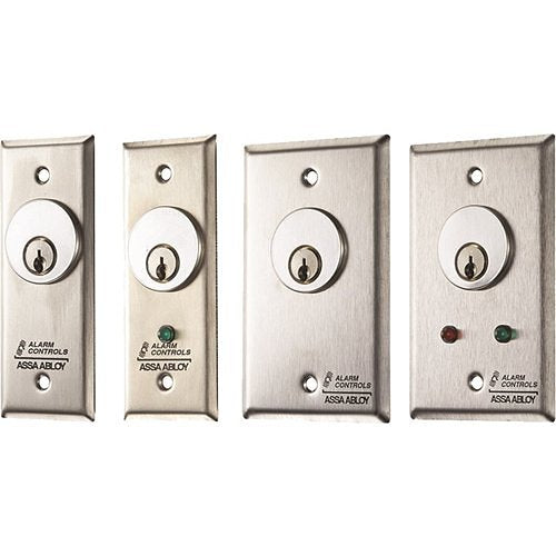 Alarm Controls MCK-1-2 Mortise Key Switch Image of AC-MCK12