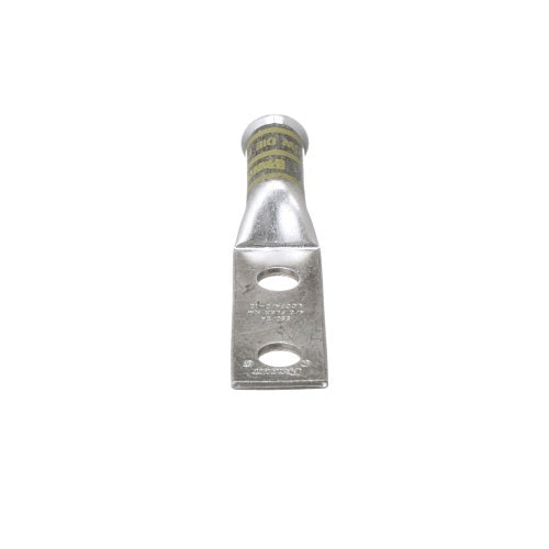 Panduit LCCF4/0-12-X Compression Connector Lug, 2-Hole, 4/0AWG, Copper