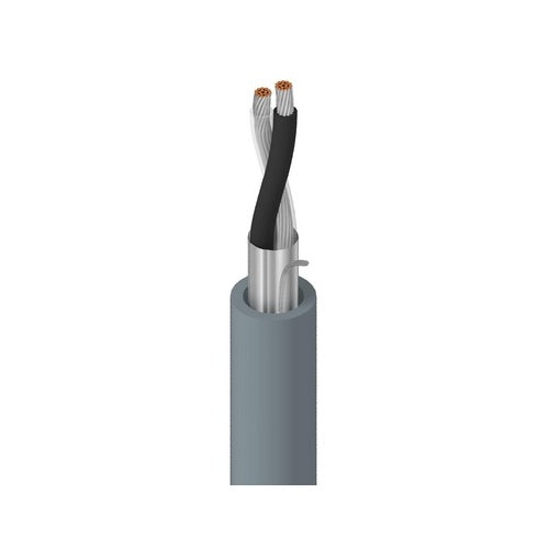 Belden 8761 060U1000 2-Conductor 22 AWG Multi-Pair Cable, PE Insulation, Foil Shield, PVC Jacket, 1000\'