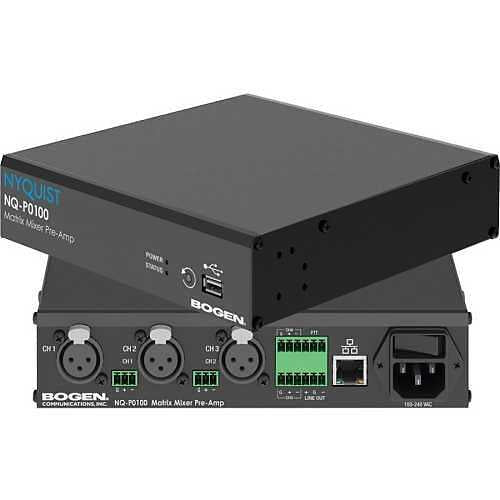 Bogen NQ-P0100 Nyquist 4-Channel Matrix Mixer Pre-Amp