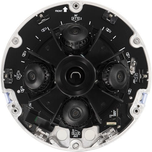 i-PRO WV-S8544L 4x4MP Outdoor Multi-Directional IP Camera with AI Engine, 2.9-7.3mm Lens