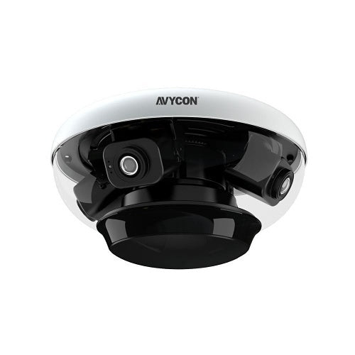 AVYCON AVC-N4M81F360 8MP Multi-Sensor Dome IP Camera, H.265+, IR