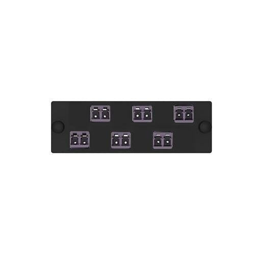 Panduit FAP6WGVLDLCZ 6 Position Keyed Decora Duplex LC Connector