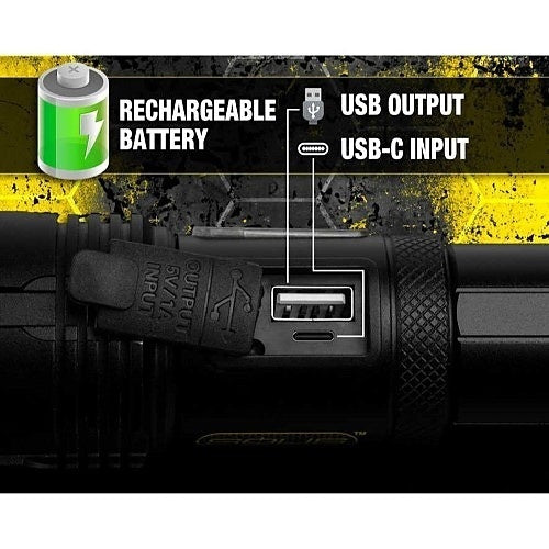 Jonard Tools SOL-F1 Rechargeable Tactical Flashlight