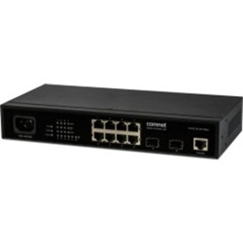 Comnet Commercial Grade 10 Port Gigabit Managed Ethernet Switch Image of C4-CWGE10FX2