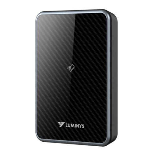 Luminys RD1CW Waterproof Access Reader with MIFARE IC Card Support, IP66 Outdoor-Rated, RS-485 and Wiegand Interfaces, Black