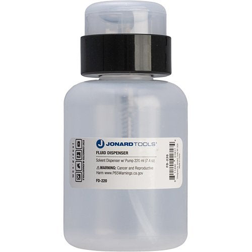Jonard Tools FD-220 Fluid Dispenser for Fiber Cleaning 220ml