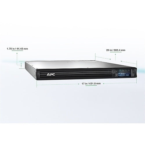 APC SMT1500RM1UC Smart-UPS, Line Interactive