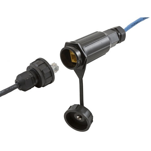 Hubbell HI620AE HI-IMPACT Patch Cord, CAT6 RJ-45 to Standard RJ-45, 20\'