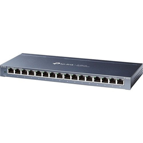 TP-Link TL-SG116 16-Port Gigabit Desktop Switch, 10/100/1000Mbps