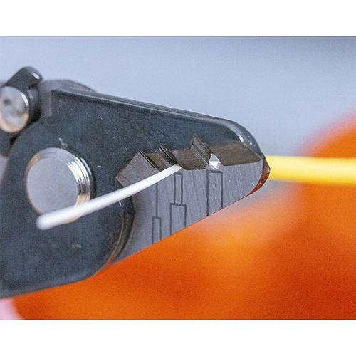Jonard Tools JIC-375 Fiber Optic Stripper, Hole (250 Micron, 600-900 Micron, 1.6mm-3.0 mm), Yellow