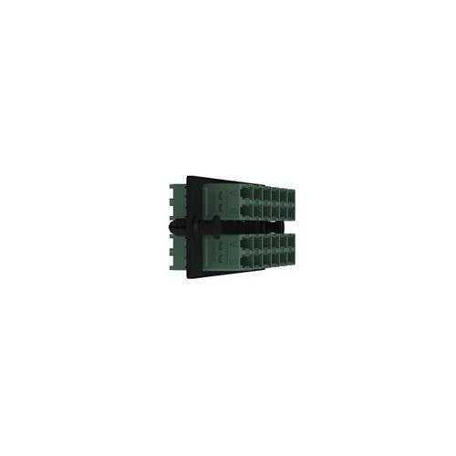 Panduit FAP12WCGRGRDLCZ 12 Position Keyed Standard Duplex LC Connector