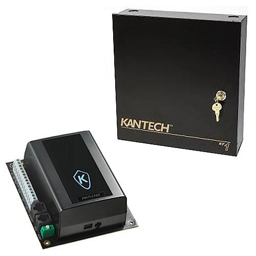 Kantech Ethernet-Ready One Door Controller (KT-1-PCB) and Metal Cabinet (KT-1-CAB-M) Image of KW-KT1M