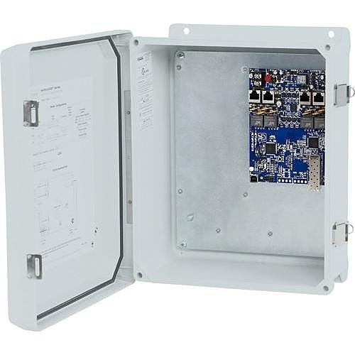 Altronix NETWAY4E1BTWPN 4 Port Switch, No LinQ, SFP, PS, NEMA4 for Network and Security Systems