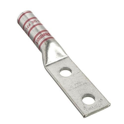 Panduit LCC350-12-X Copper Compression Lug, 350 KCMil, 2-Hole