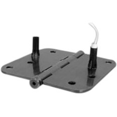 GRI DPS70R-12-W Concealed Contact Hinged Door Positioning Switch, White Image of GI-DPS70R