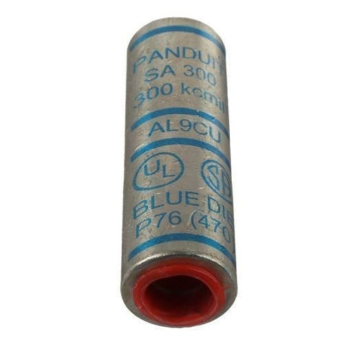 Panduit SA300-2 Aluminum Compression Splice, Tin Plated