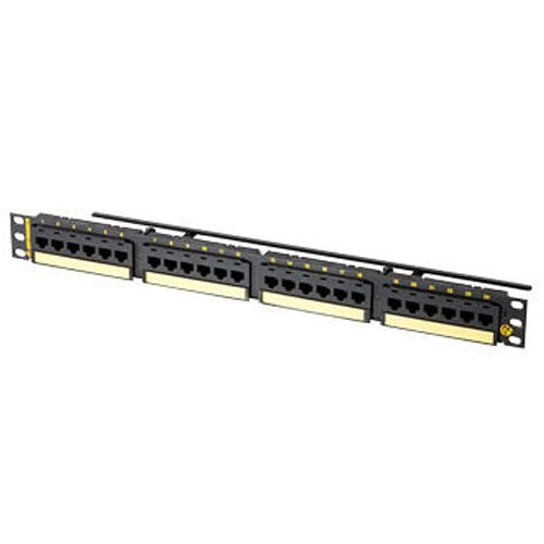 Ortronics Clarity Cat6a 24 Port Flat Panel Image of OR-PHD6AU24