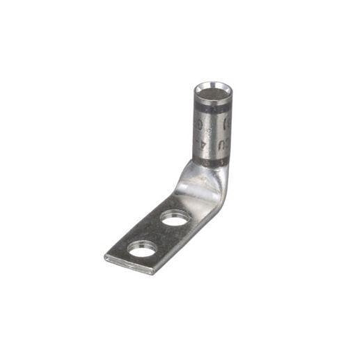 Panduit LCD8-14AFNS-L Compression Connector Lug, 2-Hole, #8AWG, Copper